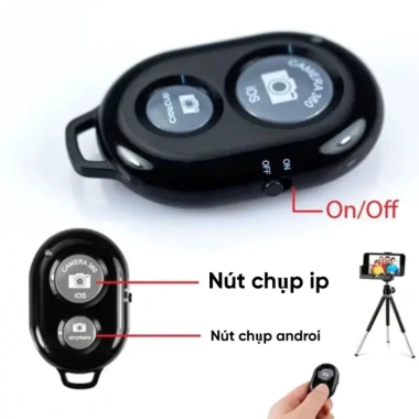 Gương Kẹp Selfie Đèn LED Remote Chụp Ảnh và Quay Video, Giá chỉ 120k 9