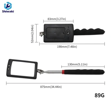 Gương kiểm tra kính thiên văn ô tô Shiwaki – Đèn LED sáng mạnh, phù hợp cơ khí, giá ưu đãi 79.200₫ 6