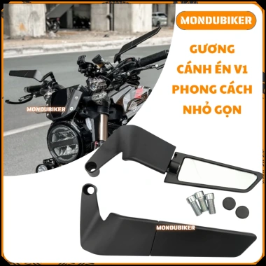 Gương Kiếng Chiếu Hậu Cánh Én Gắn Chân Gương Thể Thao Bền Đẹp Giá 147k - Ưu Đãi