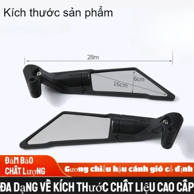Gương Nightwing Cánh Én Kính Trắng Góc Rộng - Xe máy điện, giá 397.950₫