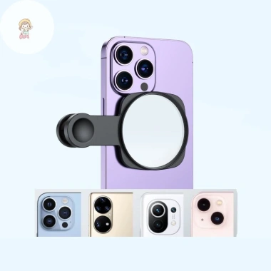 Gương Selfie Mini Kẹp Điện Thoại Độ Nét Cao – Chụp Ảnh Chuyên Nghiệp, Giá 22.574₫