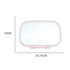 Gương trang điểm LED ô tô DIAPER & CORED Điều chỉnh độ sáng, tấm che nắng, màn hình cảm ứng tự động, giá ưu đãi 179.100₫ 8