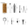 GUOUQNA 10 chiếc Cocktail Shaker inox - Dụng cụ pha chế Martini, chỉ 548.570đ 5