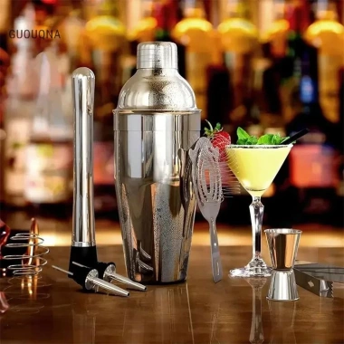 GUOUQNA 10 chiếc Cocktail Shaker inox - Dụng cụ pha chế Martini, chỉ 548.570đ 8 GUOUQNA 10 chiếc Cocktail Shaker inox - Dụng cụ pha chế Martini, chỉ 548.570đ 8