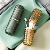 GUOUQNA Cốc Rửa Du Lịch Nhẹ Sang Trọng, Bàn Chải Đánh Răng Di Động, Bảo Quản 4