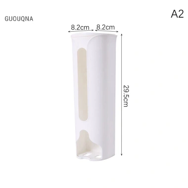 GUOUQNA Giá Để Đồ Treo Tường Túi Nhựa Phòng Tắm, Hộp Bảo Quản, Giá 47.740 VND 9