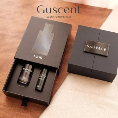 GUSCENT Set quà tặng nước hoa nam Sauvage Limited - Hương phong độ, mát mẻ, giá ưu đãi 897.000₫