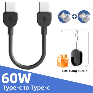 Guugei 60W Type-C Sạc Nhanh Cáp Ngắn 20W iOS, Dây Buộc, Giá 39.600₫ 9 Guugei 60W Type-C Sạc Nhanh Cáp Ngắn 20W iOS, Dây Buộc, Giá 39.600₫ 9