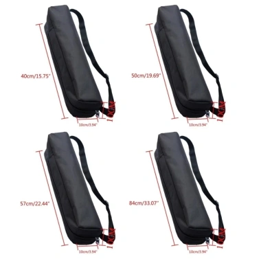 GWYN Túi đựng chân máy màu đen có dây đeo, vải di động 40‑84cm – Giá ưu đãi 78.840₫