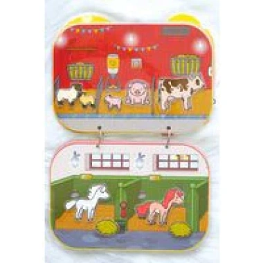 H8 Đồ chơi giấy búp bê Quiet Book DIY cho bé gái Ngôi nhà giấy tocaboca giá 100.000₫ 3