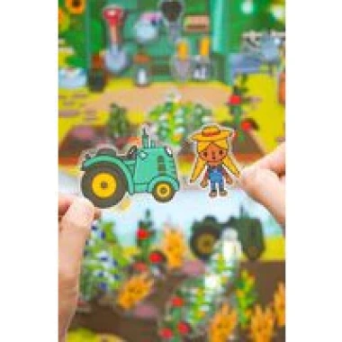H8 Đồ chơi giấy búp bê Quiet Book DIY cho bé gái Ngôi nhà giấy tocaboca giá 100.000₫ 4
