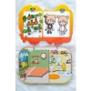 H8 Đồ chơi giấy búp bê Quiet Book DIY cho bé gái Ngôi nhà giấy tocaboca giá 100.000₫ 6