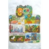 H8 Đồ chơi giấy búp bê Quiet Book DIY cho bé gái Ngôi nhà giấy tocaboca giá 100.000₫ 7