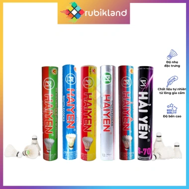 Hải Yến Ống Cầu Lông 6-12 Trái Dùng Tập Luyện Thi Đấu Phụ Kiện Thể Thao Giá Ưu Đãi 177.000 VND