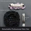 Hairnet Y Tá Thanh Lịch Mũ Đội Đầu Kẹp Tóc Chuyên Nghiệp cho Phụ Kiện Nữ 2