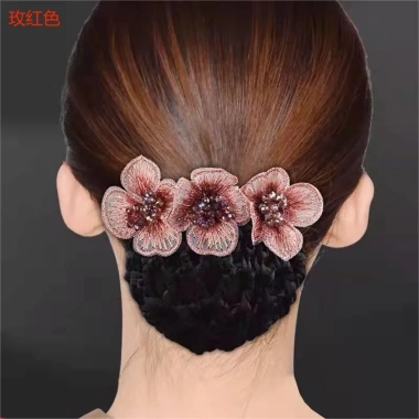 Hairnet Y Tá Thanh Lịch Mũ Đội Đầu Kẹp Tóc Chuyên Nghiệp cho Phụ Kiện Nữ