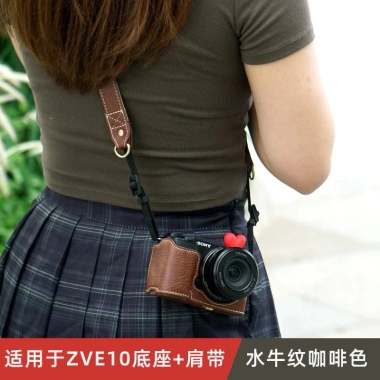 Half case cho Sony ZVE-10 và ZVE-10 Mark II - Bảo vệ máy ảnh, giảm giá 250k