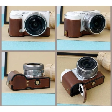Half case cho Sony ZVE-10 và ZVE-10 Mark II - Bảo vệ máy ảnh, giảm giá 250k