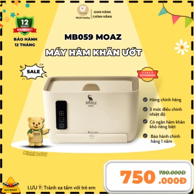 Hâm Khăn Ướt Khô Moaz MB059 3 Mức Nhiệt Độ 45-55° Bảo Hành 1 Năm - Michi Baby MC328 Giá Ưu Đãi 790k Hâm Khăn Ướt Khô Moaz MB059 3 Mức Nhiệt Độ 45-55° Bảo Hành 1 Năm - Michi Baby MC328 Giá Ưu Đãi 790k