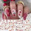 Hama Nail Dán Móng Tay Giáng Sinh Hoạt Hình Đề Can Hươu Ông Già, Bông Tuyết Vàng Lấp Lánh - Giá 10.008đ
