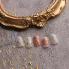 Hama Nail Dán Móng Tay Kim Loại Nơ Đơn Giản Trang Trí Cô Dâu Cưới 14,583₫ 3