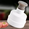 Hamburger Patty Maker Đáy Phẳng Chống Dính Dễ Làm Bít Tết, Thịt Đập và Kiện BBQ 3