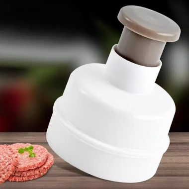 Hamburger Patty Maker Đáy Phẳng Chống Dính Dễ Làm Bít Tết, Thịt Đập và Kiện BBQ 3 Hamburger Patty Maker Đáy Phẳng Chống Dính Dễ Làm Bít Tết, Thịt Đập và Kiện BBQ 3