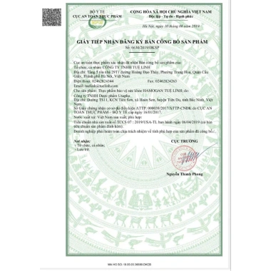 Hamogan Tuệ Linh T8/2.027 - Giá 208.000đ, giảm đau hạ sườn chỉ trong 1 tháng