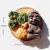 Hàn Quốc Đảo Jeju Du Lịch Kỷ Niệm Nhựa Sáng Tạo Vẽ Tay Đá Cam Nam Châm - Giá 123.200₫ 6