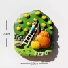 Hàn Quốc Đảo Jeju Du Lịch Kỷ Niệm Nhựa Sáng Tạo Vẽ Tay Đá Cam Nam Châm - Giá 123.200₫ 7