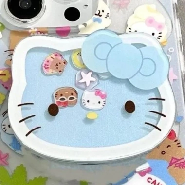 Hàn Quốc Lắc Lắc Kitty – Giá đỡ đứng cho vỏ/ốp điện thoại di động, chắc chắn, giá 20.625₫ 3