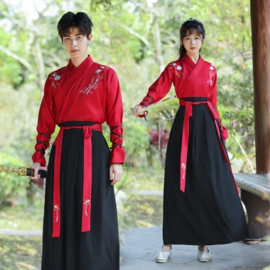 Hanfu Nam Cổ Kiếm Sĩ Đen - Cách Võ Thuật, Cosplay và Đồng Phục Lớp, Giá 307k 6
