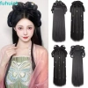 Hanfu Nữ FuHuiOt - Tóc giả, mũ đội đầu, bun cổ điển chụp ảnh giảm 148.500đ