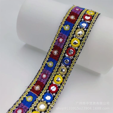 Hanfu Sequin Ren Thêu Dân Tộc - Tay Ribbon, Size Sẵn Có, Giá 224.376 VND 5