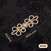 Hanfu Trẻ Em Nữ Retro Sườn Xám - Váy Đứng Cổ Nút Kim Loại, Thời Trang 5.9 10