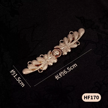 Hanfu Trẻ Em Nữ Retro Sườn Xám - Váy Đứng Cổ Nút Kim Loại, Thời Trang 5.9 13