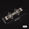 Hanfu Trẻ Em Nữ Retro Sườn Xám - Váy Đứng Cổ Nút Kim Loại, Thời Trang 5.9 20