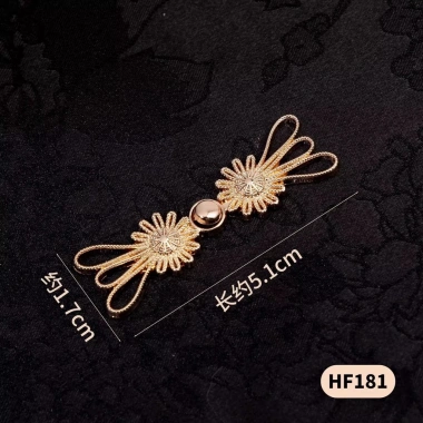 Hanfu Trẻ Em Nữ Retro Sườn Xám - Váy Đứng Cổ Nút Kim Loại, Thời Trang 5.9 40