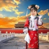Hanfu trẻ em phong cách Trung Hoa nhà Minh - công chúa cosplay trọn bộ váy ngựa 2