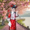 Hanfu trẻ em phong cách Trung Hoa nhà Minh - công chúa cosplay trọn bộ váy ngựa 8