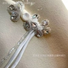 Hanfu Trung Hoa mới, dây sườn xám ngọc trai và pha lê, DIY phụ kiện thời trang 2