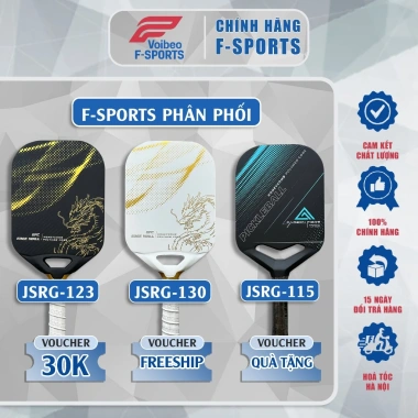 Hàng Cao Cấp Vợt Pickleball Jusain 14mm Carbon Nhám Ép Nóng - Kiểm soát tốt, xoáy mạnh, giá ưu đãi 1.000.000 VND