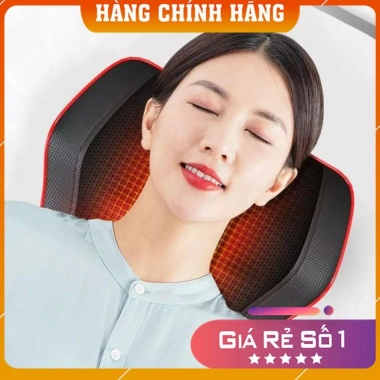 [Hàng Chính Hãng] Gối Massage Cổ Vai Gáy Đa Năng Cao Cấp - Thư Giãn Toàn Thân, Giảm Đau Lưng, Giá 980k 2