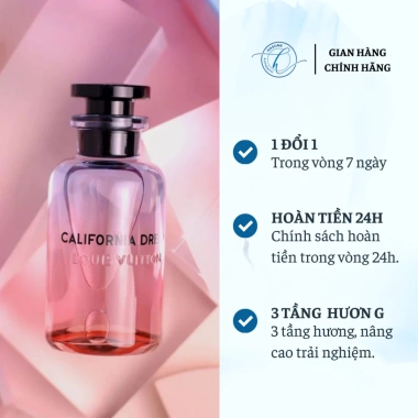 HÀNG CHÍNH HÃNG Nước Hoa Nữ Califonia Dream HASUNE 10-30ml Giá Ưu Đãi 560k