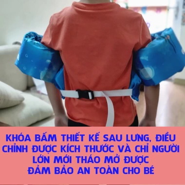 Hàng chính hãng V-Float Phao Tập Bơi Liền Thân & Đỡ Ngực cho Bé 2-10 tuổi - Giá ưu đãi 97.300đ 7 Hàng chính hãng V-Float Phao Tập Bơi Liền Thân & Đỡ Ngực cho Bé 2-10 tuổi - Giá ưu đãi 97.300đ 7