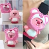 Hàng chuẩn kho gấu TPHCM Gấu bông Loopy mũ dâu - Giá chỉ 48.000đ giảm từ 60.000đ