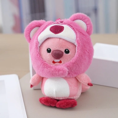Hàng chuẩn kho gấu TPHCM Gấu bông Loopy mũ dâu - Giá chỉ 48.000đ giảm từ 60.000đ 3
