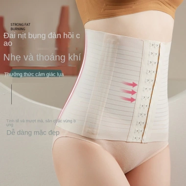 [Hàng có sẵn] Đai nịt bụng định hình eo thon, điều chỉnh cho mẹ sau sinh - 158.139₫