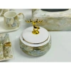 Hàng có sẵn FULL Set bát đĩa vân vàng gốm sứ decor cao cấp - Giá ưu đãi 280k 6