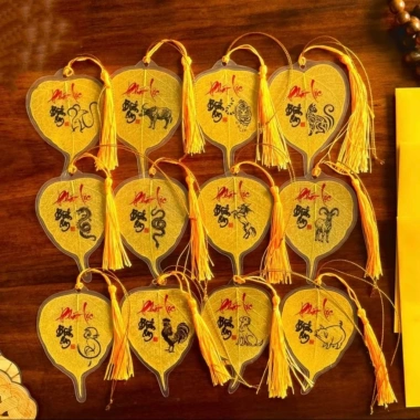 Hàng Loại 1 Lá Bồ Đề Tự Nhiên 12 Con Giáp Chữ Thư Pháp Tài Lộc Bình An - Bỏ Ốp Điện Thoại Giá 13.000 VNĐ